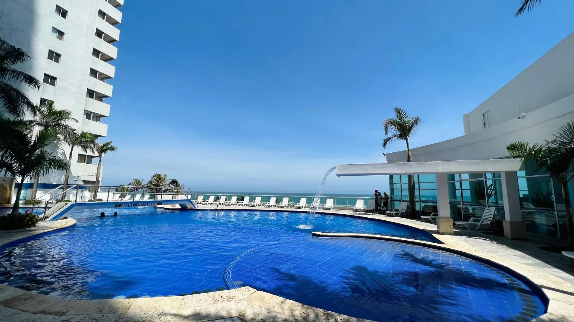 Apartament Espectacular Bocagrande, Frente Al Mar, Con Piscina Kartagena