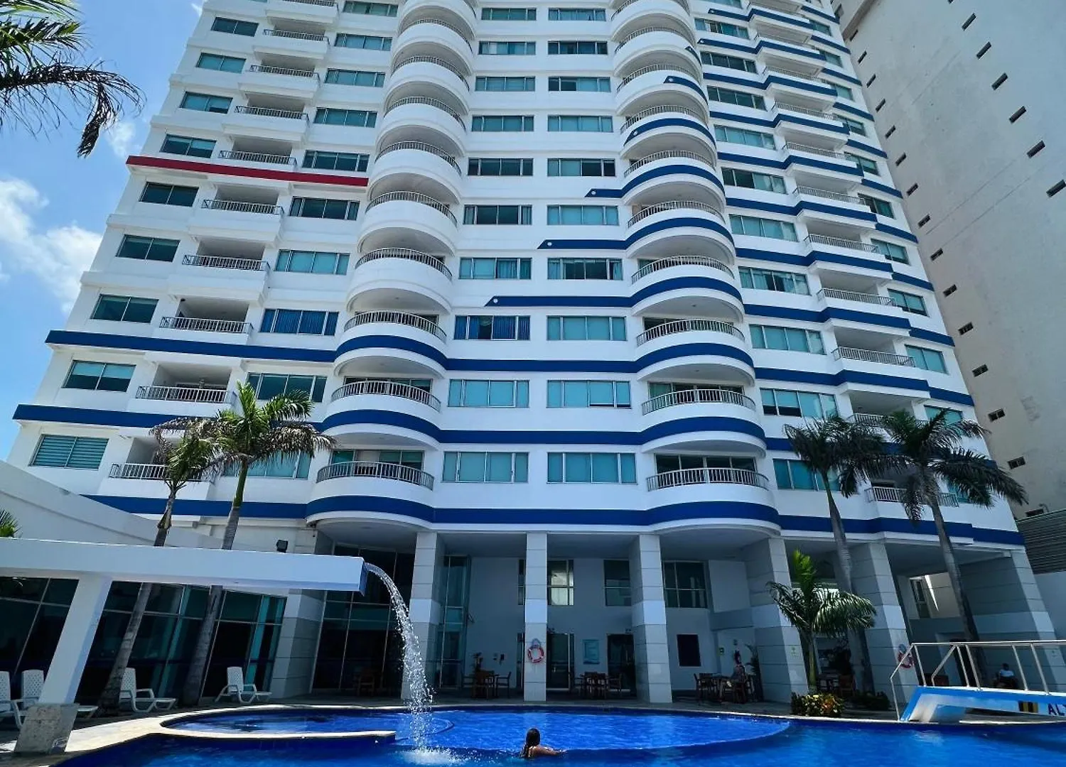 דירות Cartagena Espectacular Bocagrande, Frente Al Mar, Con Piscina