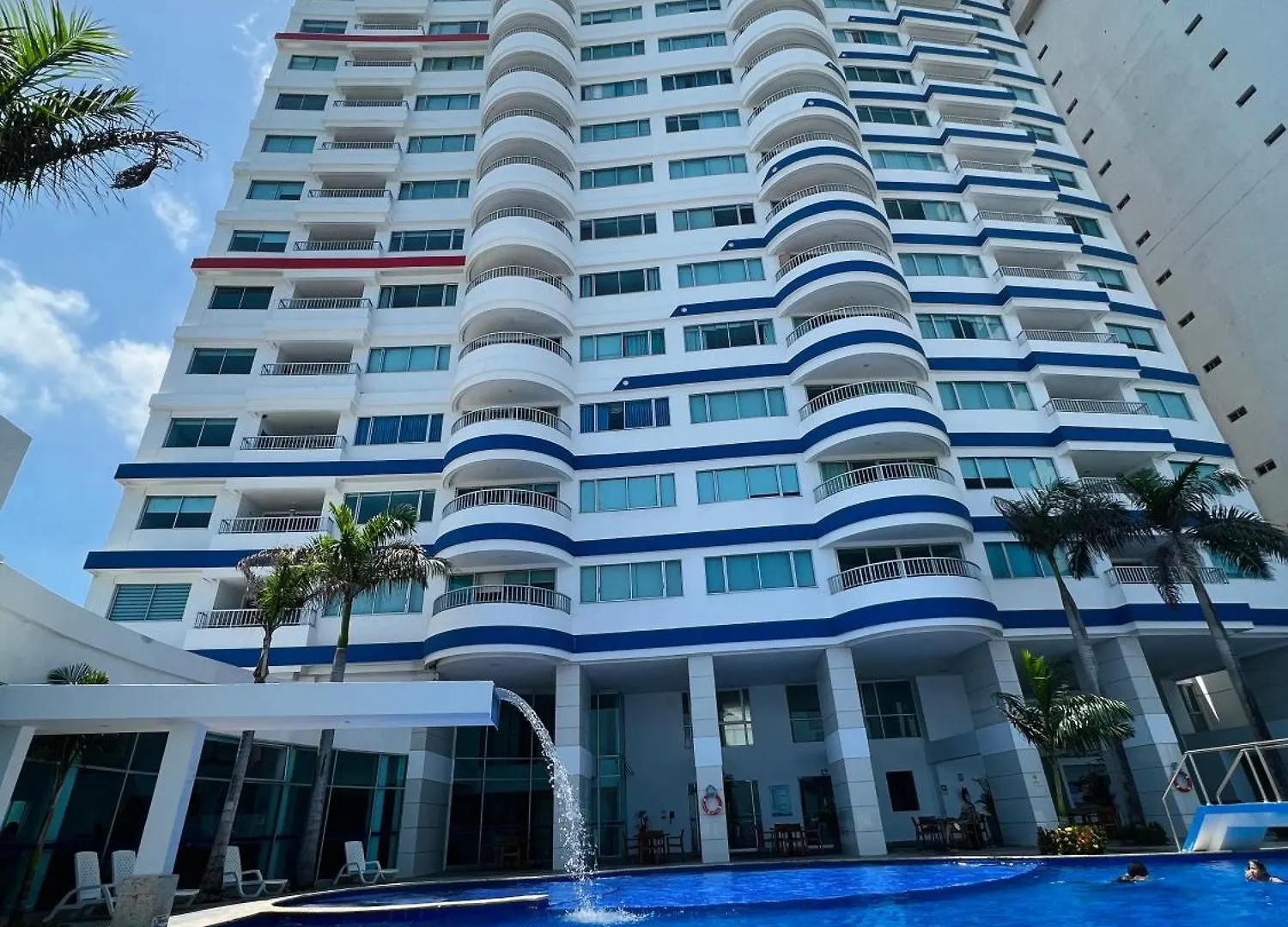 דירות Cartagena Espectacular Bocagrande, Frente Al Mar, Con Piscina
