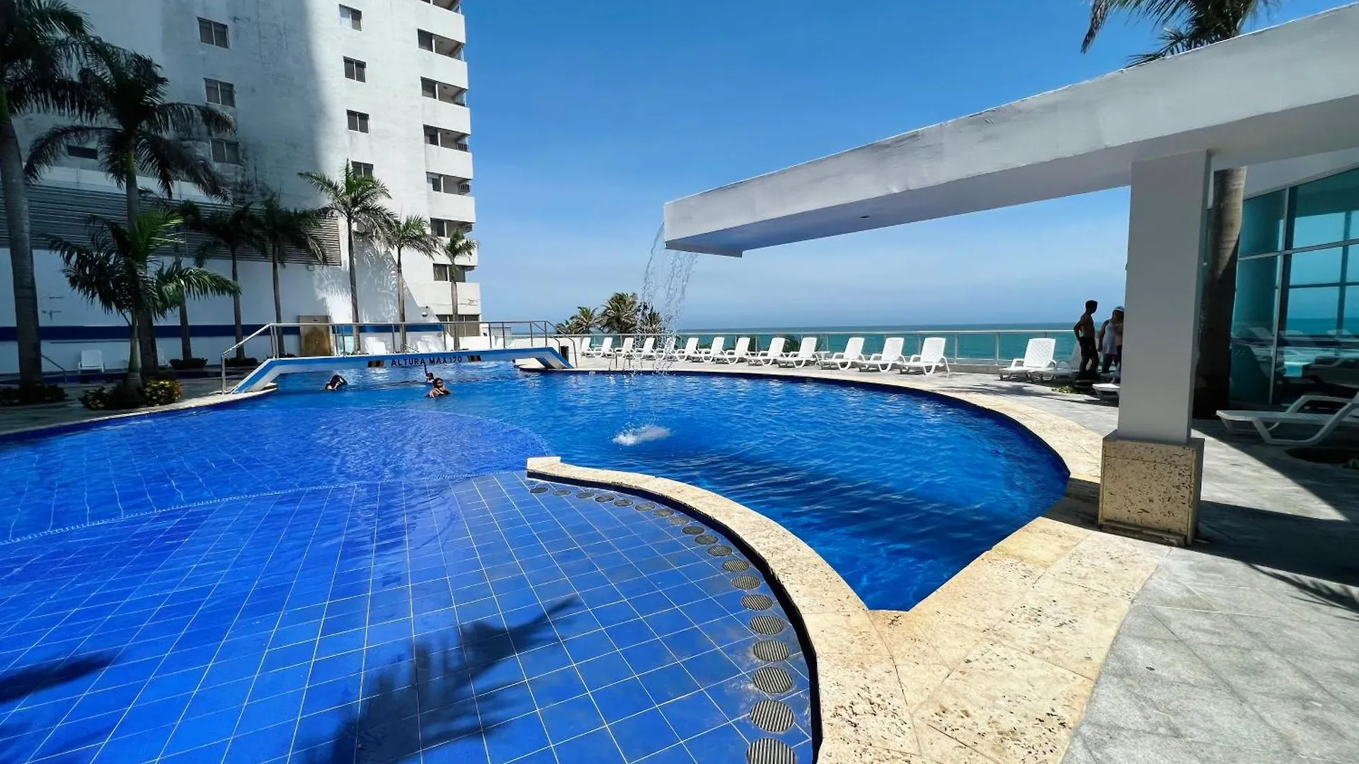 דירות Cartagena Espectacular Bocagrande, Frente Al Mar, Con Piscina